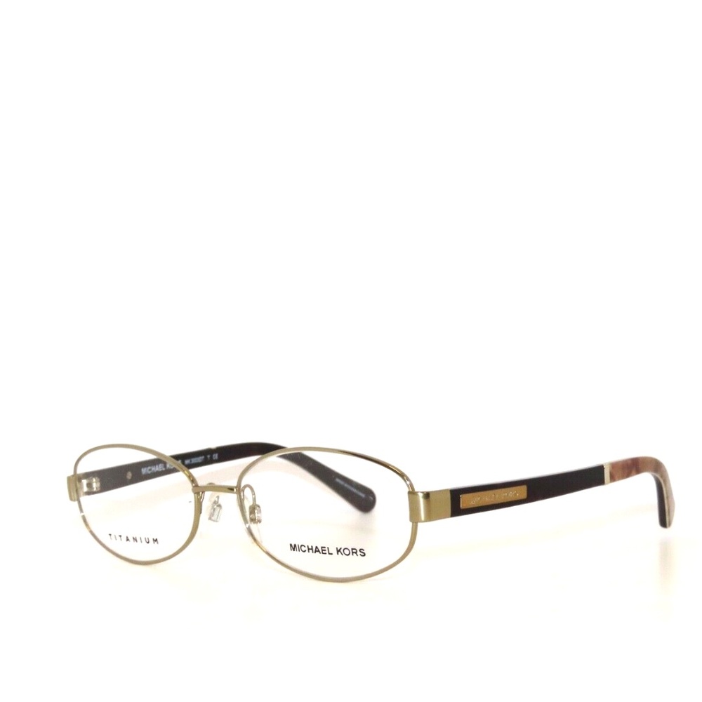 Michael Kors 3003DT 3003 1010 54 Gold Titanium Eyeglasses MK3003DT